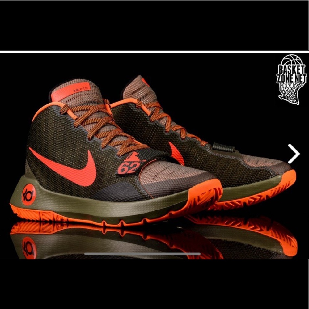 Nike Zoom KDTrey5 Kevin Duran 62 Sz 9.5 Men Green - Picture 2 of 8